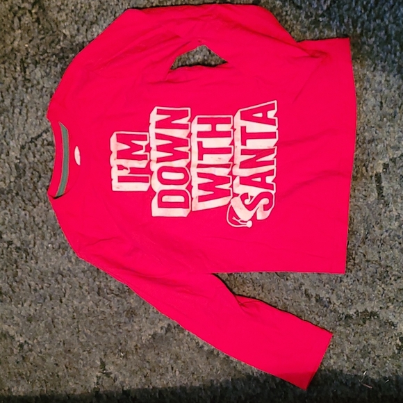S(6/7) I'm Down with Santa red shirt - Picture 1 of 2